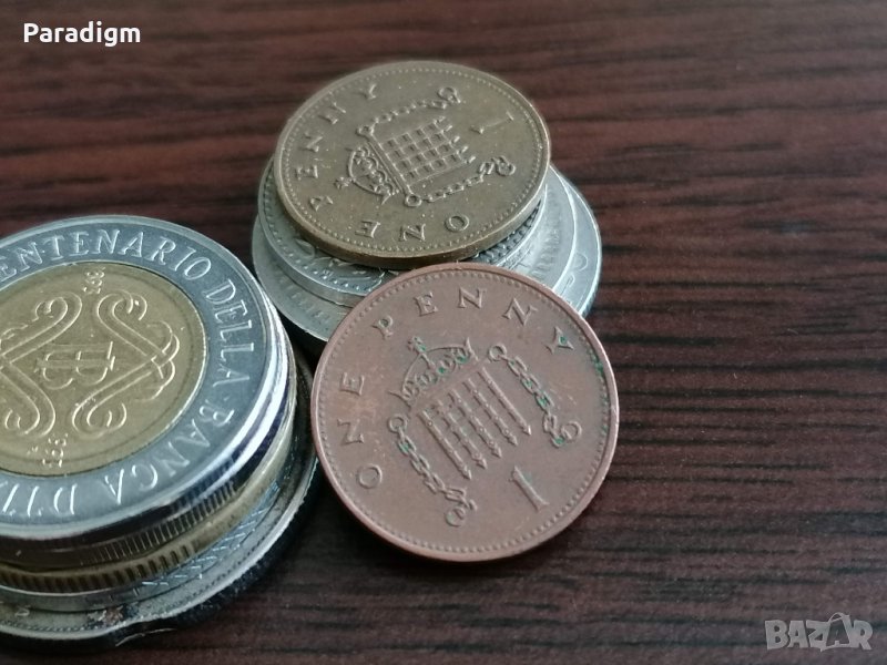 Монета - Великобритания - 1 пени | 1996г., снимка 1