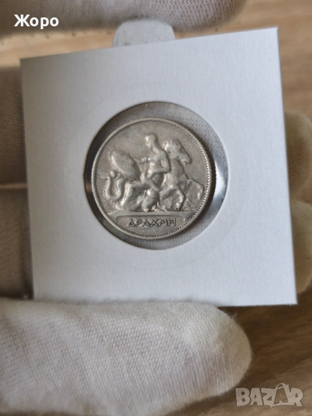 1 драхма 1910 година Гърция , снимка 1