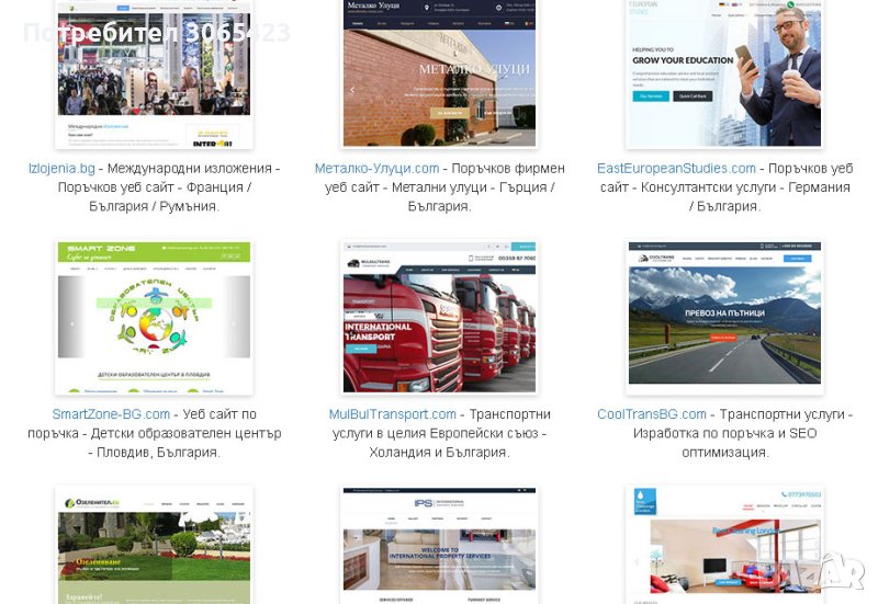 Изработка на сайтове, снимка 1