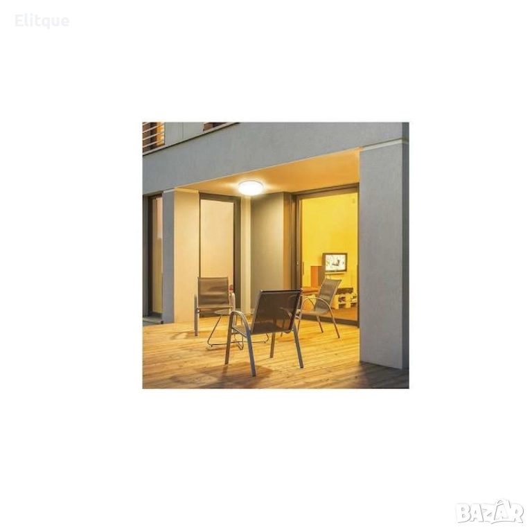 LED плафон за баня White Ring и Black Ring, 18 W, IP 44, снимка 1