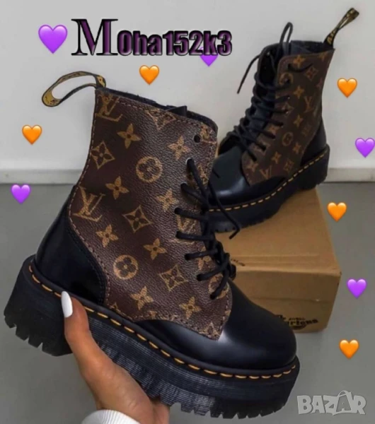 дамски боти Louis Vuitton , снимка 1