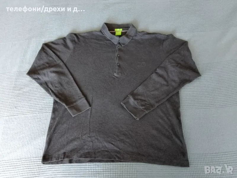 Сива блуза с дълъг ръкав Hugo Boss (XL), снимка 1