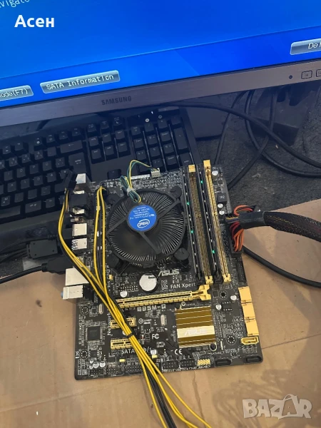 Плата ASUS LGA1150 И процесор i5-4690, снимка 1