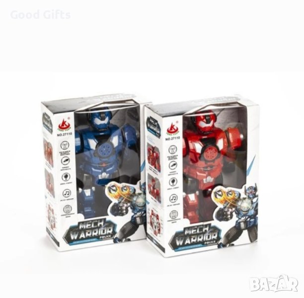 Голям Детски робот с дистанционно - Mech Warrior, изстрелващ стрели

, снимка 1
