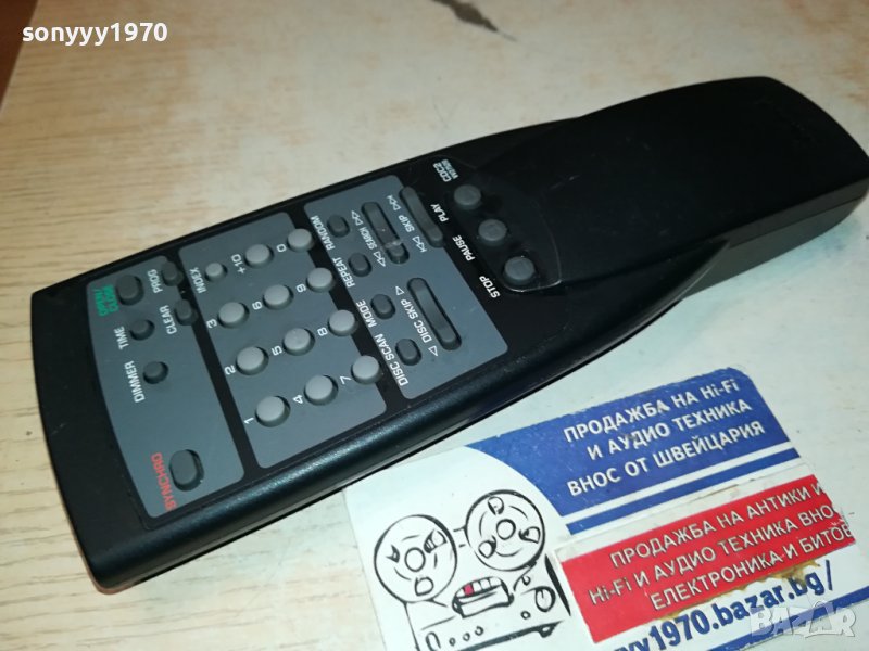 YAMAHA AUDIO REMOTE-SWISS 2312231735, снимка 1