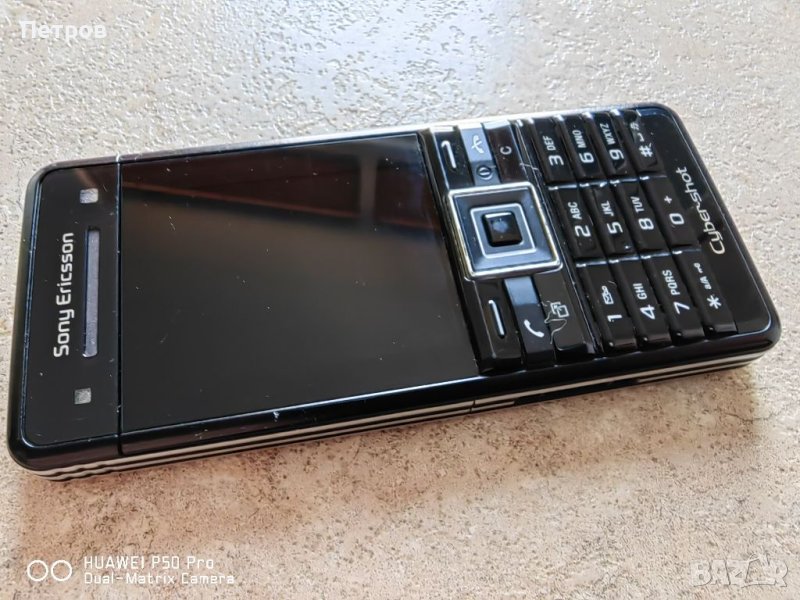 Sony Ericsson C902. Black, снимка 1