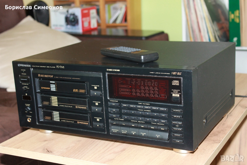 Pioneer PD-TM1 CD Changer - 18 Discs , снимка 1