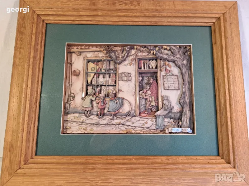 3D картина в дървена рамка , снимка 1