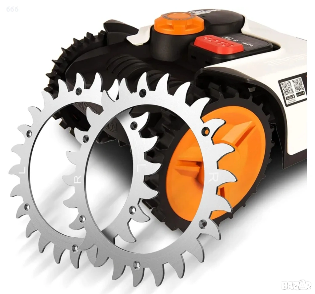 Шипове за роботизирана косачка за трева, снимка 1