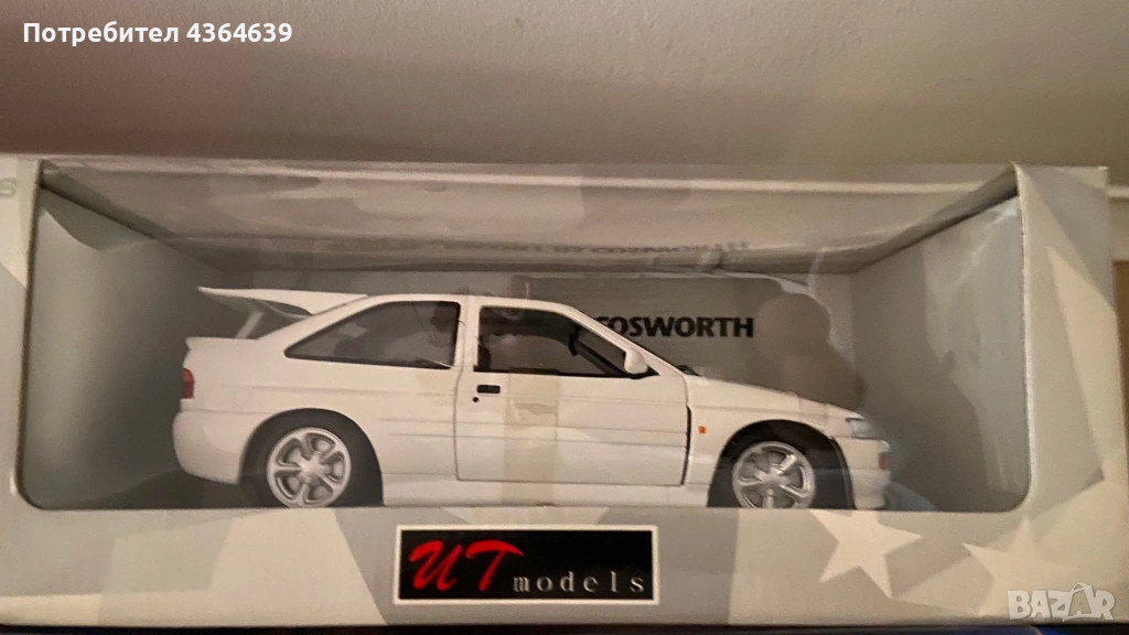 Ford Escort Cosworth 1:18 UT Models, снимка 1