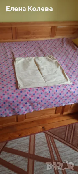 Бяла чанта от плат, снимка 1