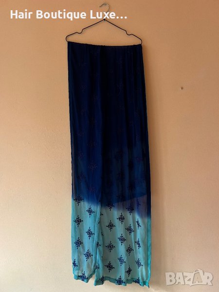 Дълъг летен шал / парео 🩵💙, снимка 1