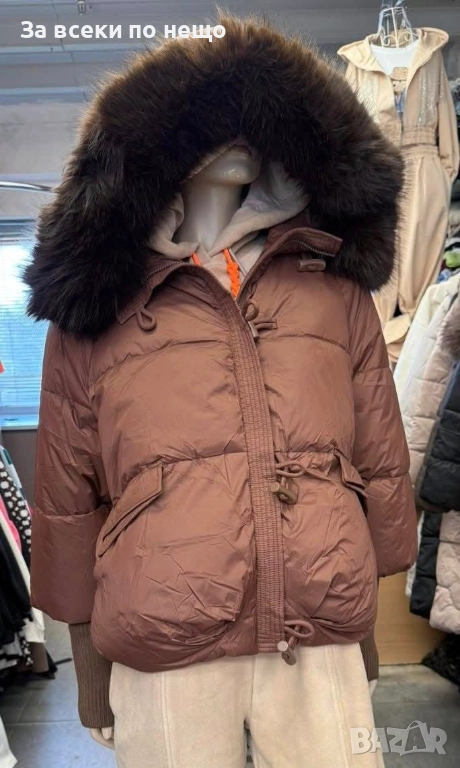 Дамско Зимно Яке С Качулка Код EN28, снимка 1