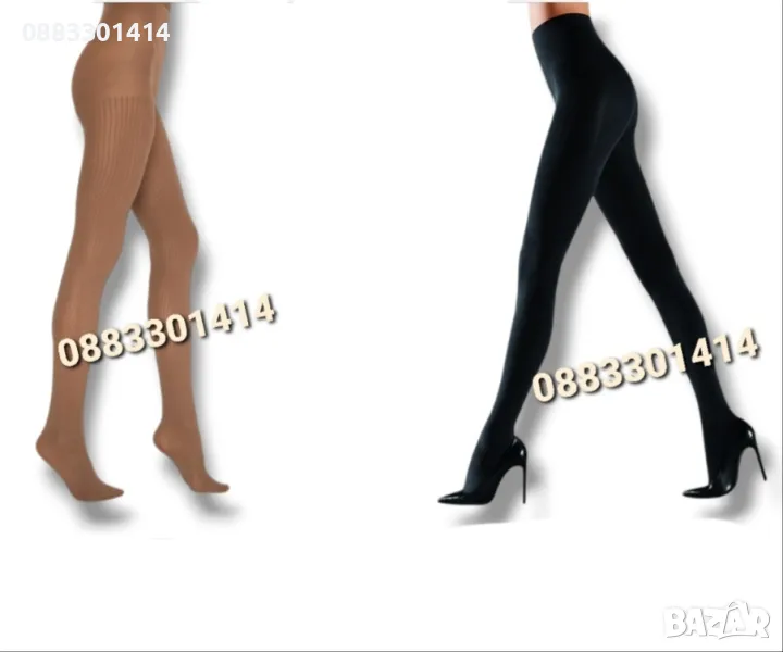 Топъл чорапогащник с подплата Чорапогащи 180 DEN , снимка 1