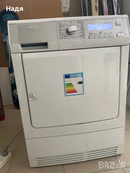 Сушилня AEG Electrolux -7 кг,термопомпа ,А++, снимка 1