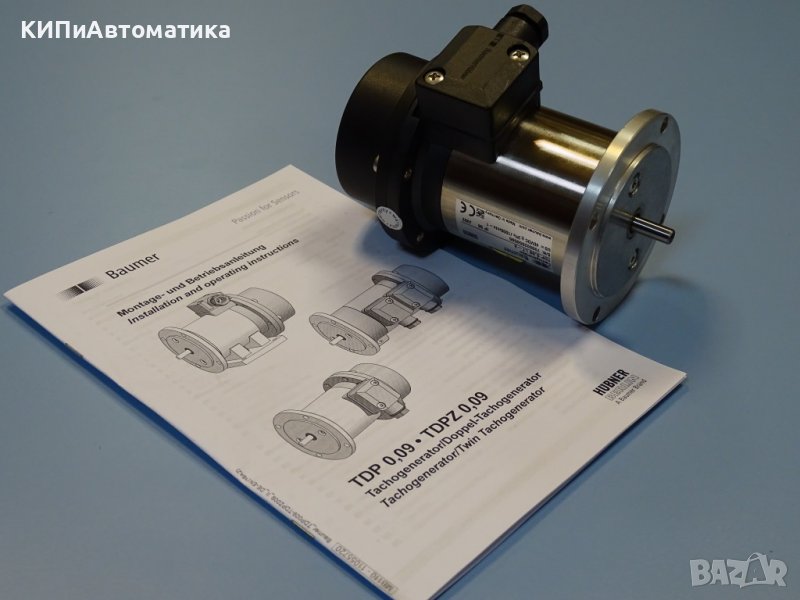 тахогенератор Baumer TDP 0.09 LT-3 Tachogenerator 40VDC, снимка 1