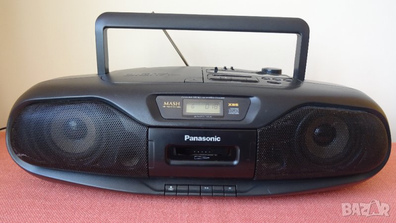 Panasonic RX-DS101 CD/Cassette Boombox  радиокасетофон, снимка 1