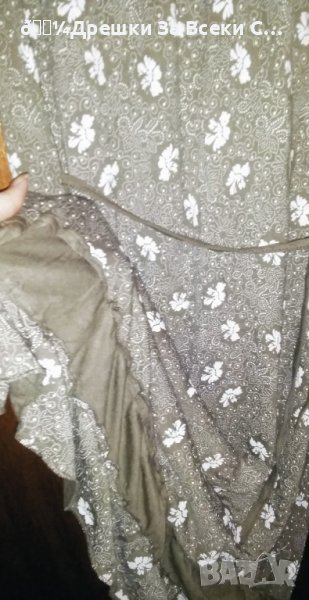 Дамска Чисто нова лятна рокля от памук с красива дантела,с етикет!-ХЛ,2ХЛ🌺, снимка 1