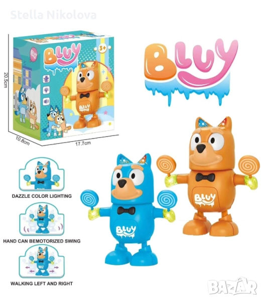 Танцуваща музикална фигура на кучето Блуи  , BLUEY, снимка 1