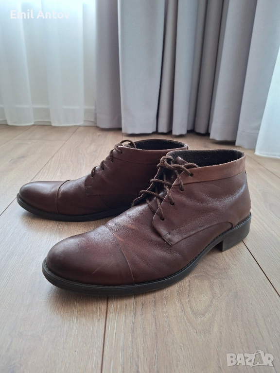 Зимни обувки от естествена кожа , снимка 1