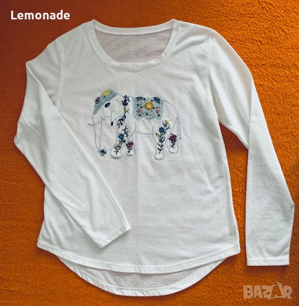 Дамска блуза с апликация, снимка 1