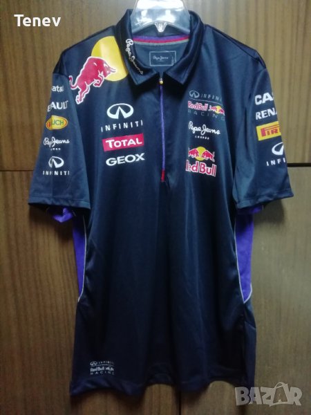 Pepe Jeans London Red Bull Racing F1 Infiniti оригинална тениска фланелка L Ред Бул, снимка 1