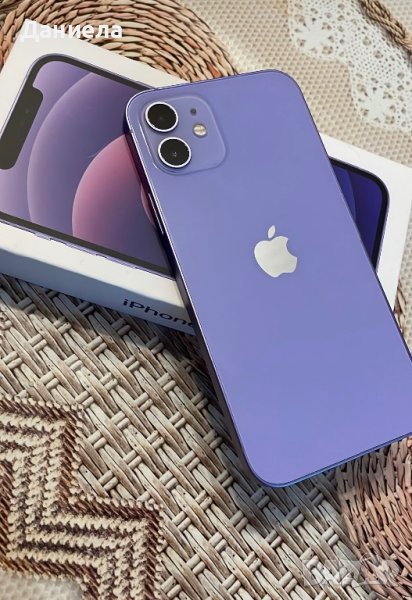 Смартфон Apple iPhone 12, 64GB, 4GB RAM, 5G, Purple, снимка 1