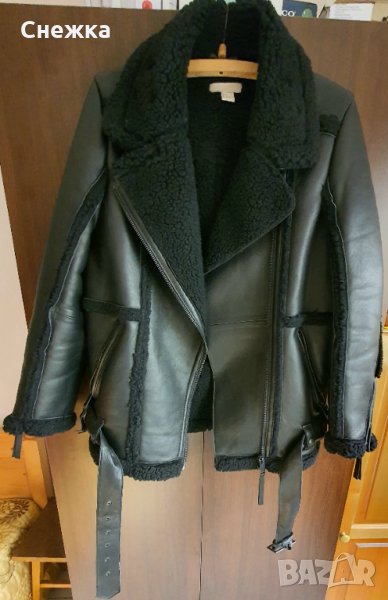 Уникално дамско яке естествена кожа, снимка 1