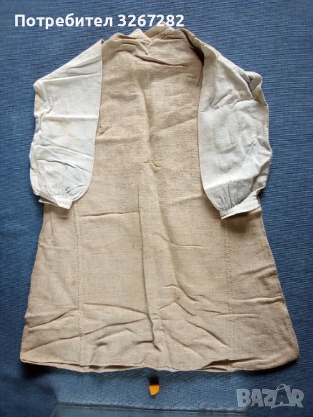 Риза,Селска,Моминска, Ръчно Тъкан Лен, Кюстендилско, снимка 1