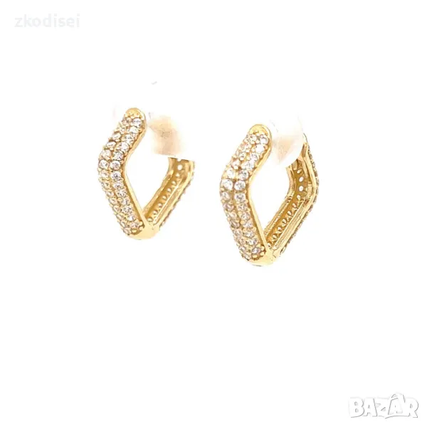 Златни обеци 3,20гр. 14кр. проба:585 модел:26646-4, снимка 1