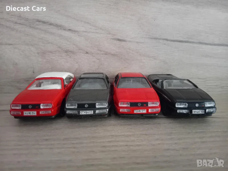 VW Jetta, Golf, Scirocco, Corrado, Santana. Conrad, Schabak 1:43 , снимка 1