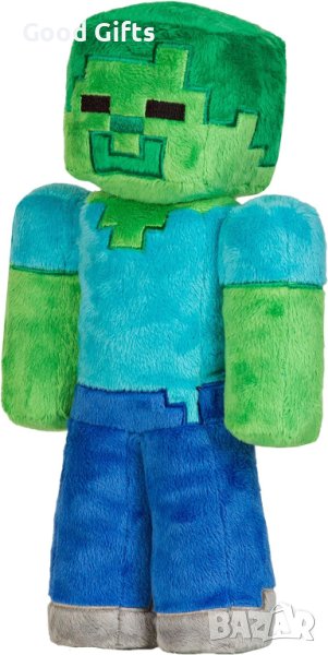 Плюшена играчка Майнкрафт Зомби, снимка 1