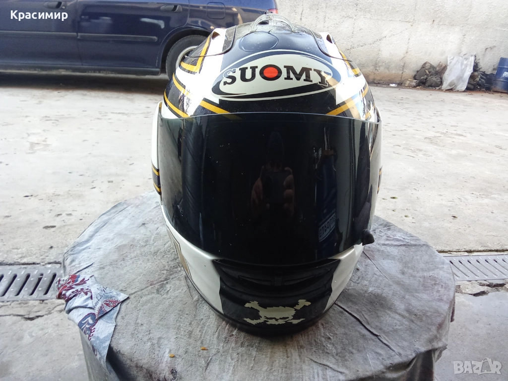 Мото каска SUOMY размер M, снимка 1