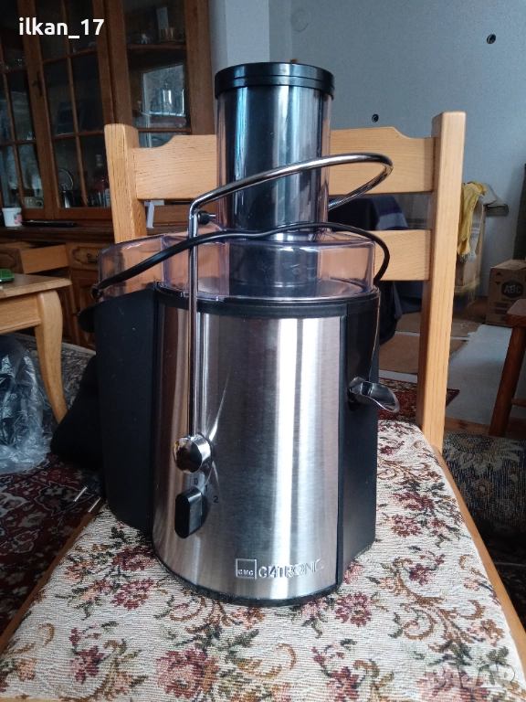 Сокоизтисквачка CLATRONIC - 1000w Внос от Германия. Неразличимо от ново, снимка 1