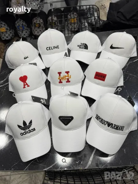 Маркови шапки с козирка , снимка 1