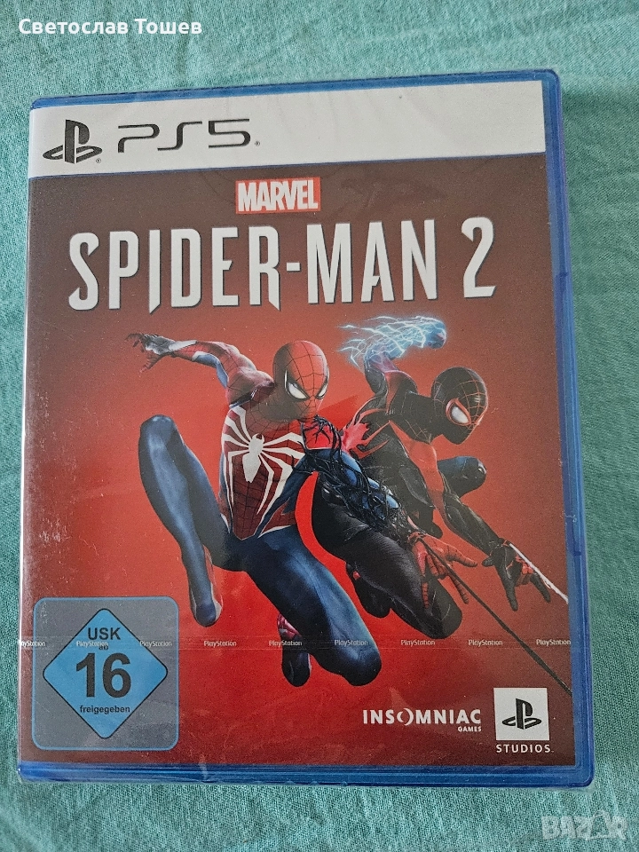 Продавам игра Marvel's Spider-Man 2 за Sony Playstation 5 (PS5), снимка 1