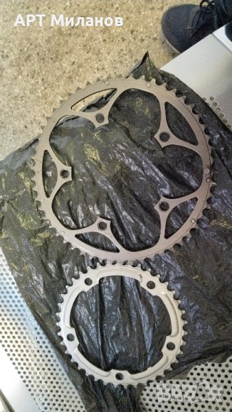 Плочи 53 на 39.За курбели Шимано Тиагра халоутек 2, снимка 1