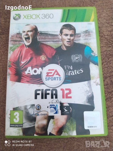 Игра FIFA 12 за Xbox 360, снимка 1