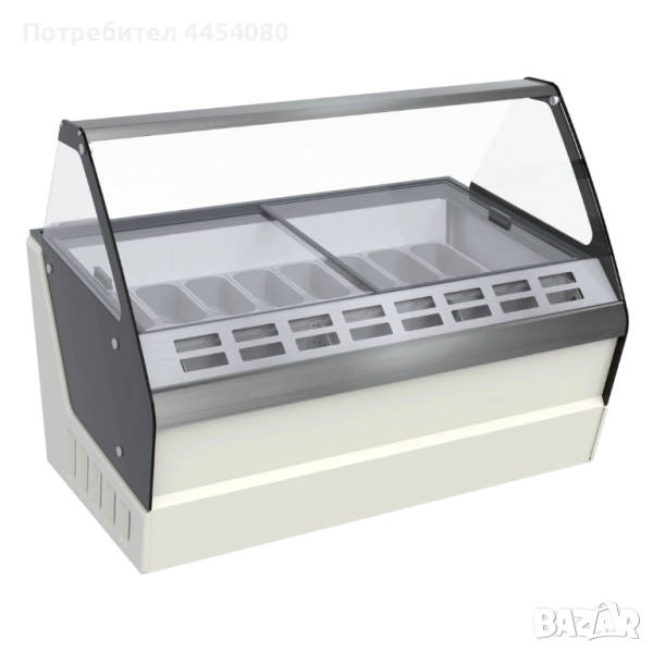 Професионална витрина за сладолед – капацитет 16 х 5 литра, снимка 1
