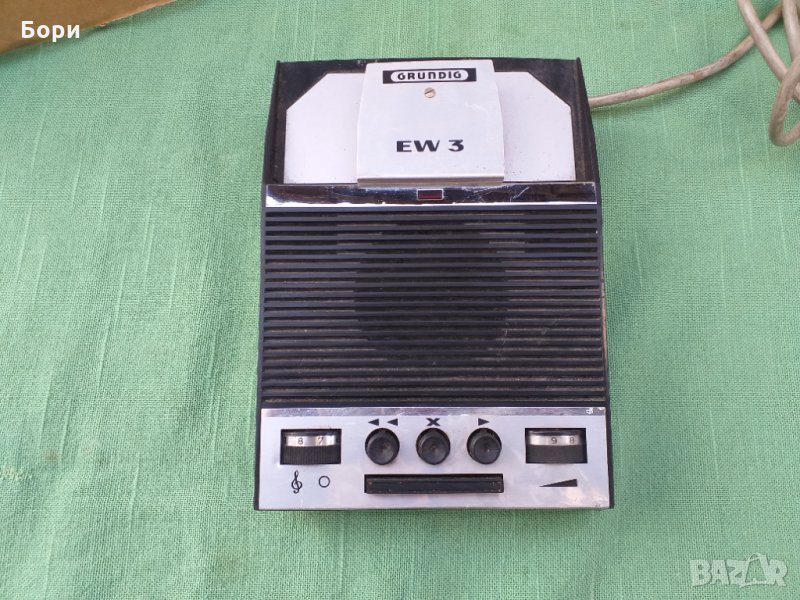GRUNDIG EW 3 Касетофон 1966г, снимка 1