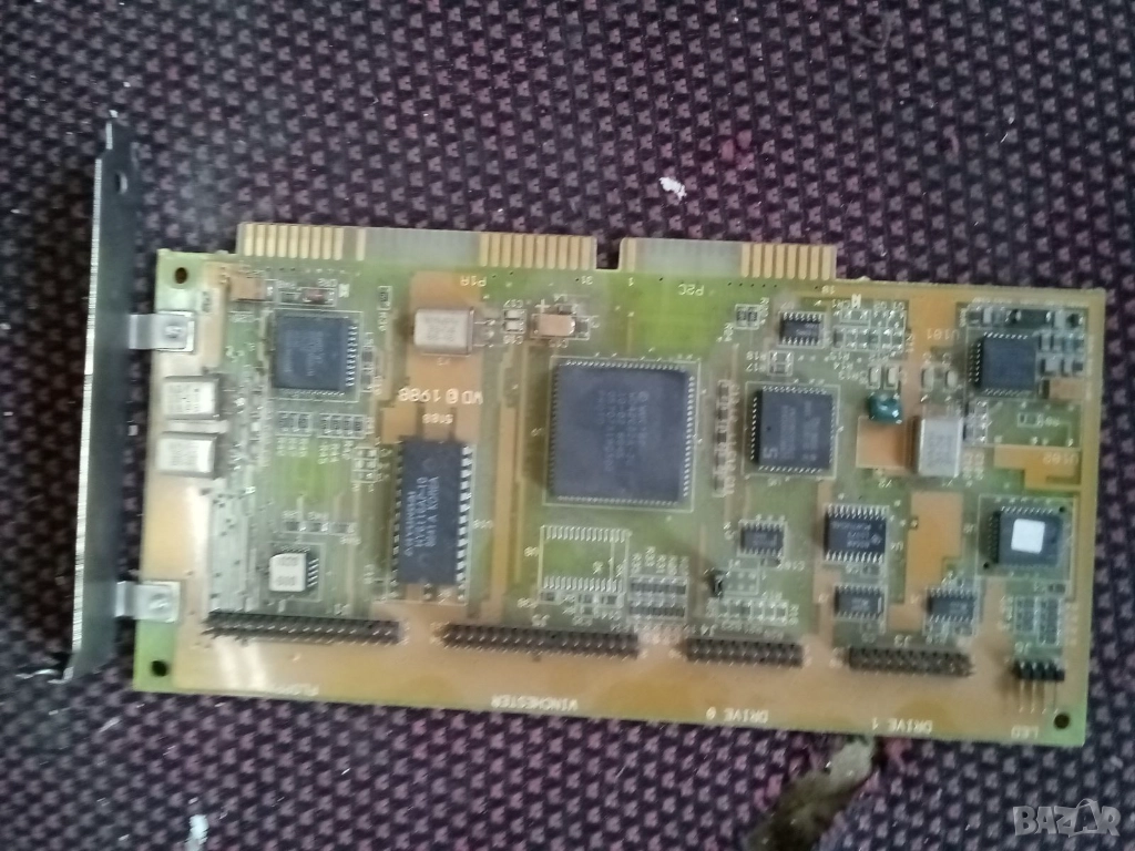 MFM ISA контролер WesternDigital  за ретро компютър, снимка 1