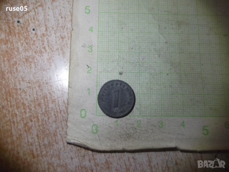 Монета "1 Reichspfennig 1944 A", снимка 1
