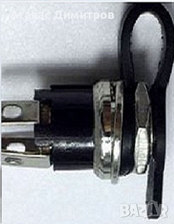 DC 5.5 * 2.1 конектор с капаче, снимка 1