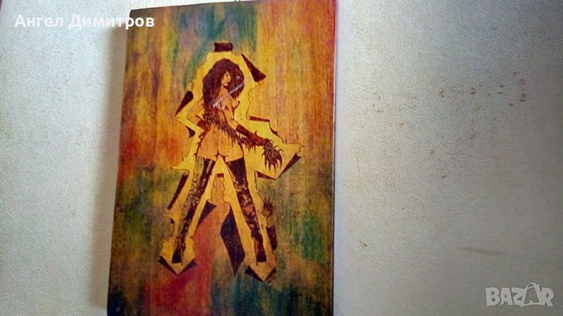 Картина смесена техника Голо женско тяло , снимка 1