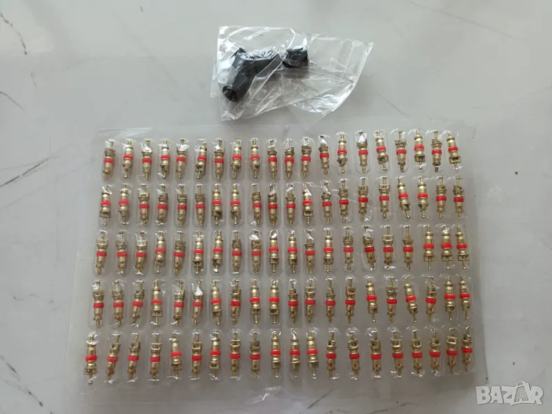 Иглички за винтили 100бр + подарък, снимка 1