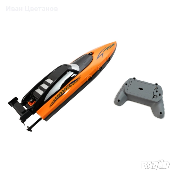 2.4G електрическа високоскоростна лодка с дистанционно управление, снимка 1