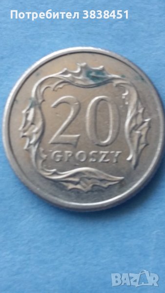 20 groszy 2008 года Польска, снимка 1
