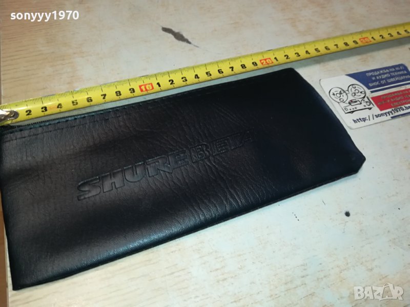 SHURE BETA КОЖЕН КЕЙС С ЦИП 1801241135, снимка 1
