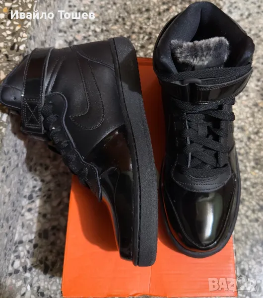 ДАМСКИ ОБУВКИ NIKE EBERNON MID PREM BLACK, снимка 1