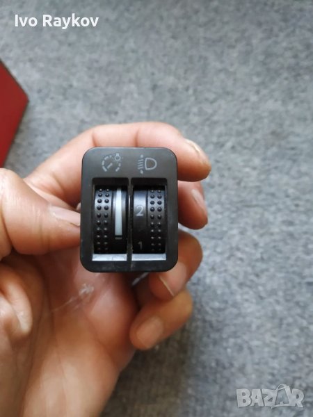 Бутон реглаж светлини за Volkswagen Bora Sedan (10.1998 - 12.2013), 1J0 941 333 A, снимка 1